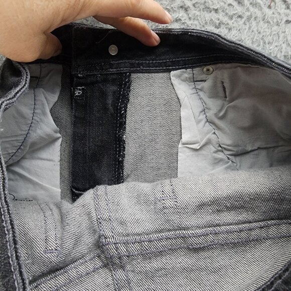 Chicos Jeans Womens 0 Short US 4 Petite Marquis Black Stretch Bootcut *GUC* - Picture 11 of 14